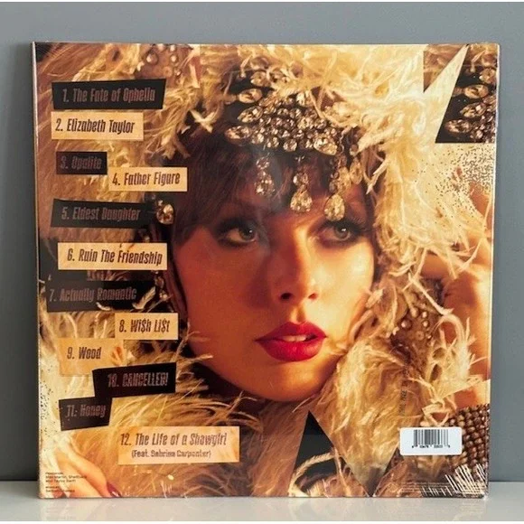 Sealed Taylor Swift TARGET Pink LIFE OF A SHOWGIRL THE CROWD IS YOUR KING Vinyl